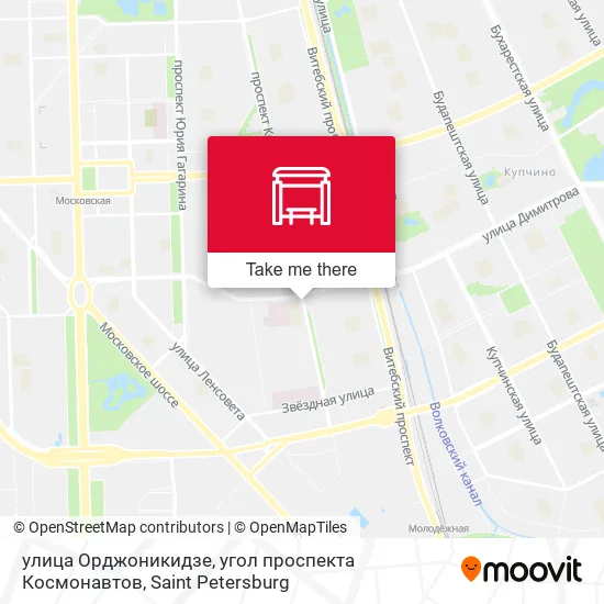 улица Орджоникидзе, угол проспекта Космонавтов map