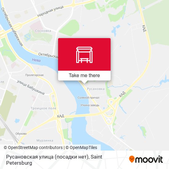 Русановская улица (посадки нет) map