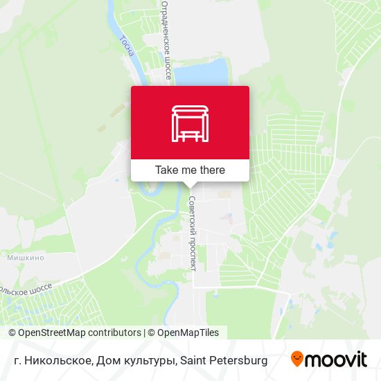 г. Никольское, Дом культуры map
