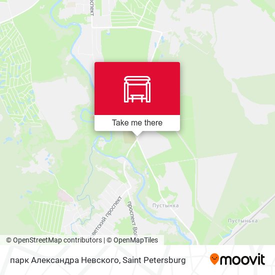 парк Александра Невского map