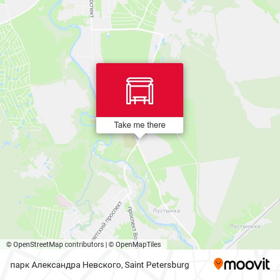 парк Александра Невского map