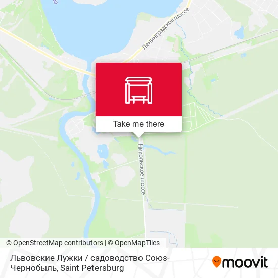 Львовские Лужки / садоводство Союз-Чернобыль map