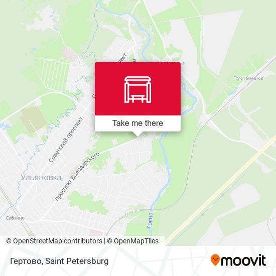 Гертово map