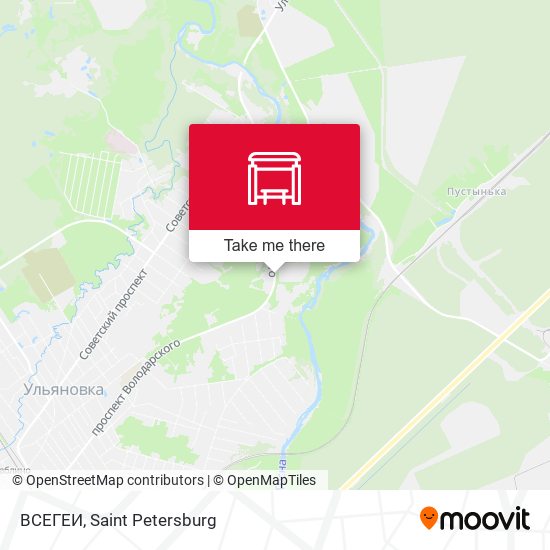 ВСЕГЕИ map