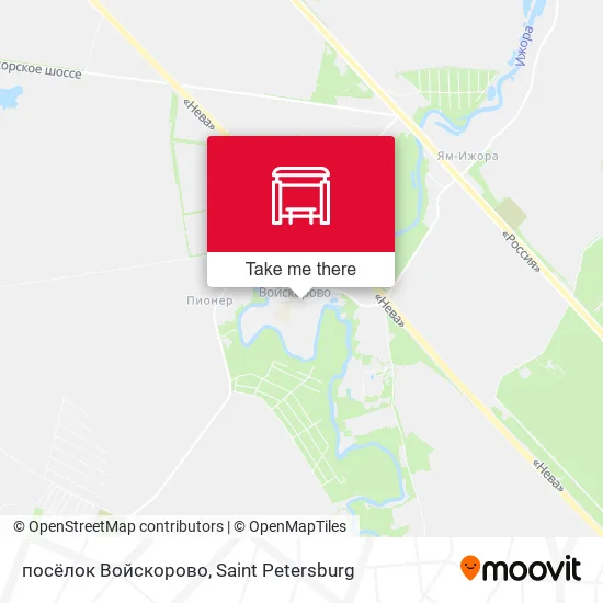 посёлок Войскорово map