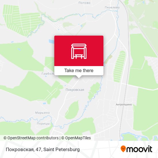Покровская, 47 map