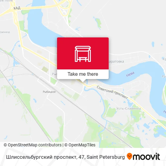 Шлиссельбургский проспект, 47 map