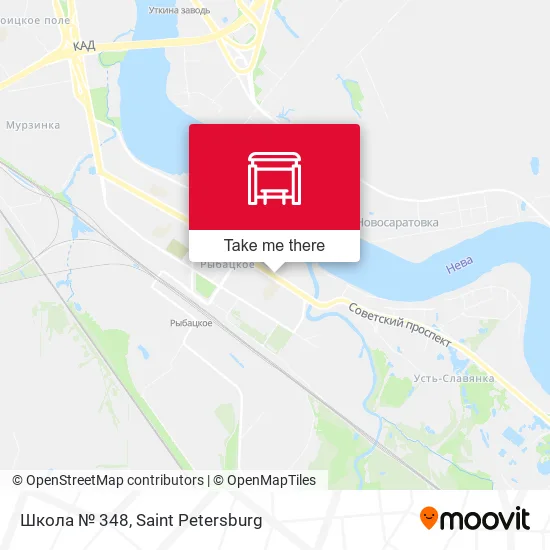 Школа № 348 map