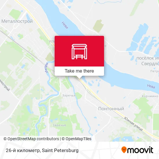 26-й километр map