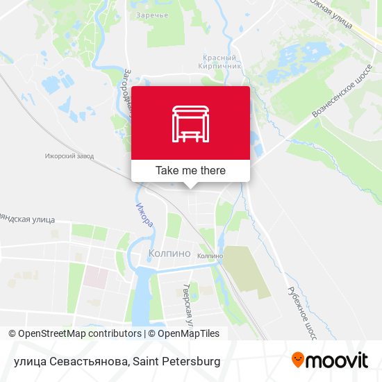 улица Севастьянова map