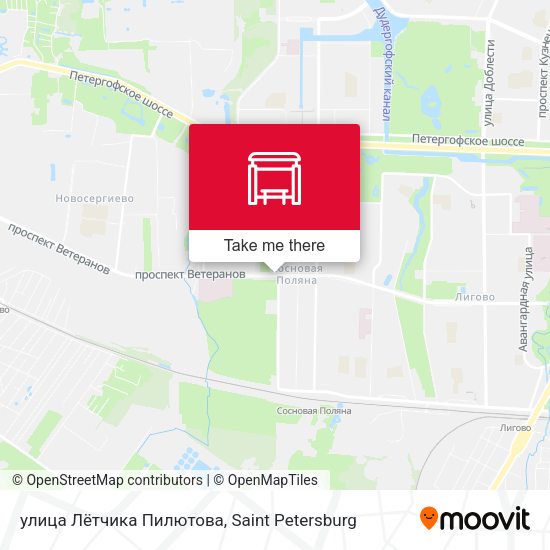 улица Лётчика Пилютова map