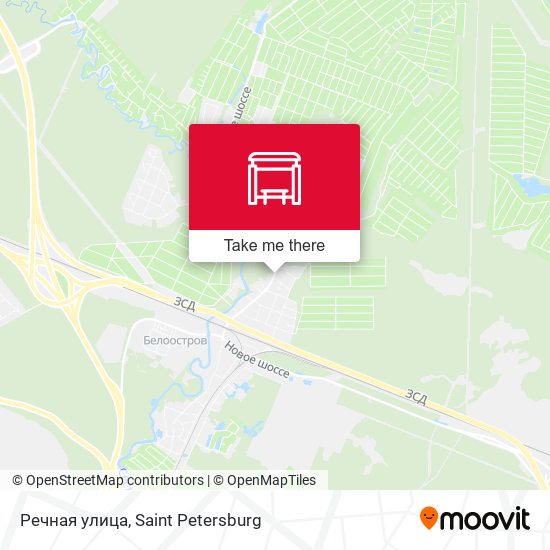 Речная улица map