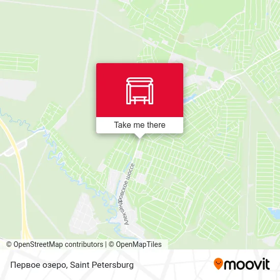 Первое озеро map