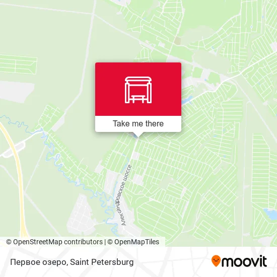 Первое озеро map