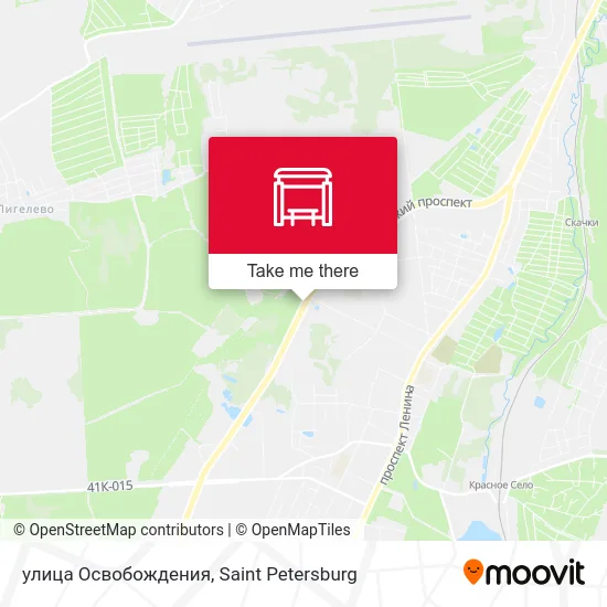 улица Освобождения map