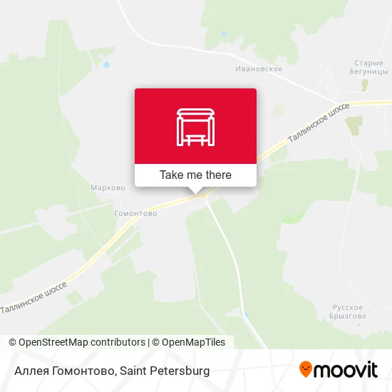 Аллея Гомонтово map