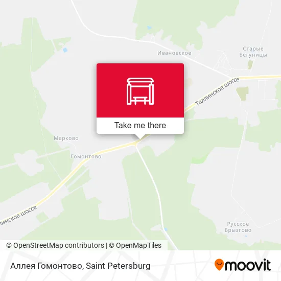 Аллея Гомонтово map