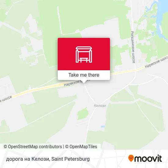 дорога на Келози map