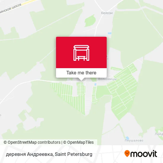 деревня Андреевка map