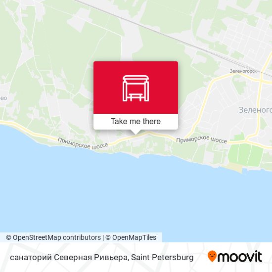 санаторий Северная Ривьера map