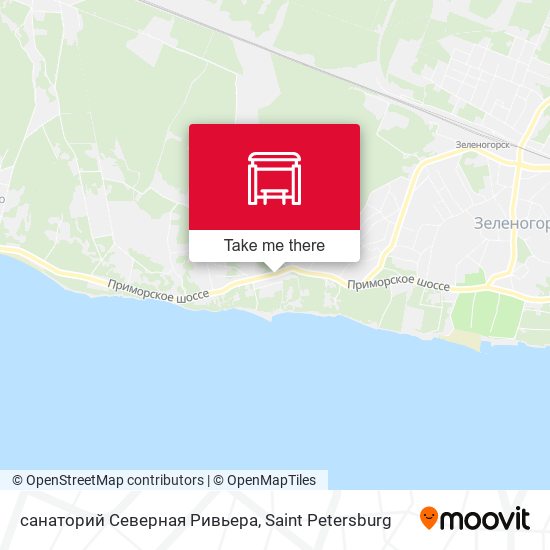 санаторий Северная Ривьера map