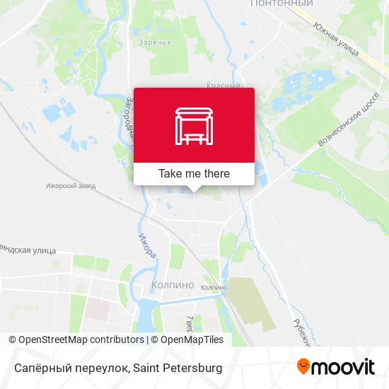 Сапёрный переулок map
