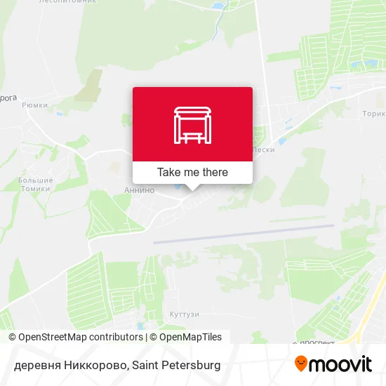 деревня Никкорово map