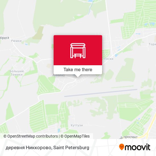 деревня Никкорово map