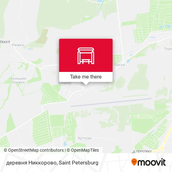 деревня Никкорово map