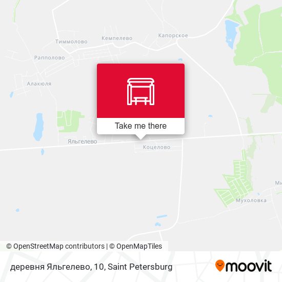 деревня Яльгелево, 10 map