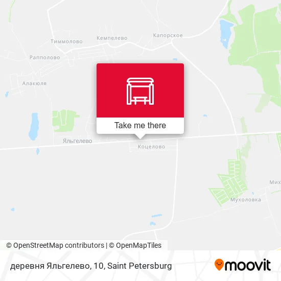 деревня Яльгелево, 10 map
