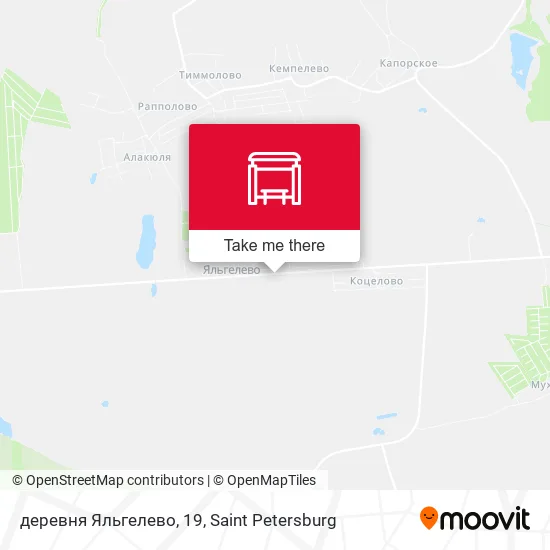 деревня Яльгелево, 19 map