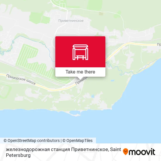 железнодорожная станция Приветнинское map