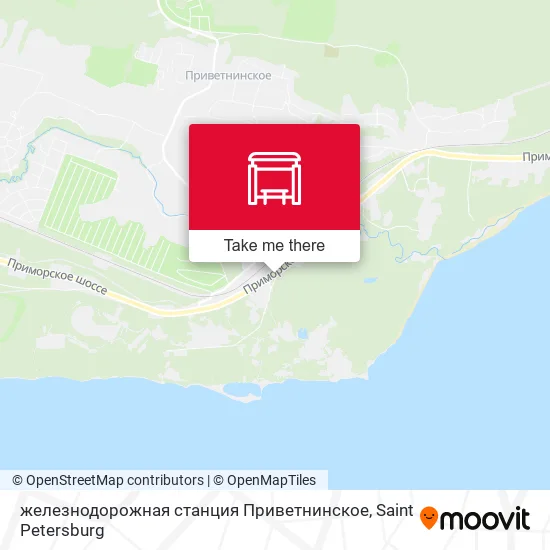 железнодорожная станция Приветнинское map