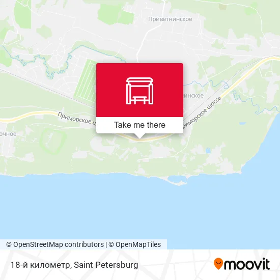 18-й километр map