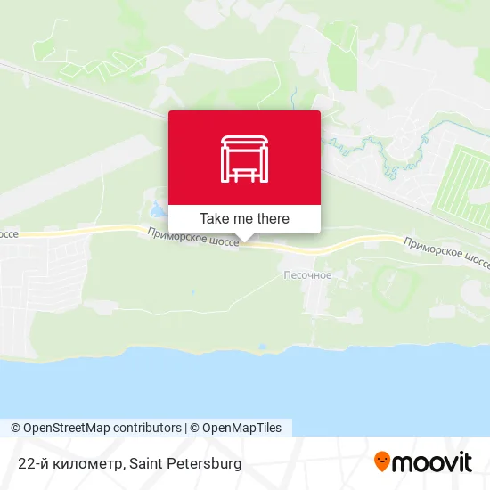 22-й километр map