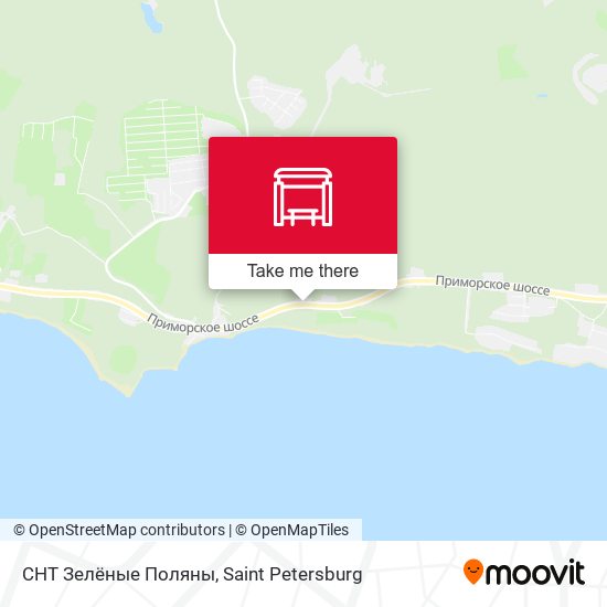 СНТ Зелёные Поляны map