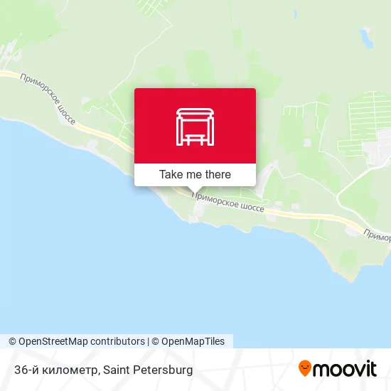 36-й километр map
