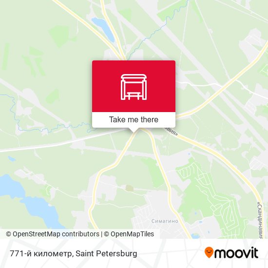 771-й километр map