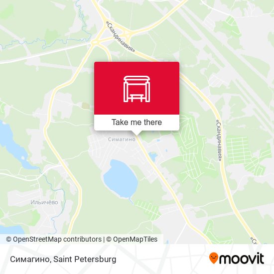 Симагино map