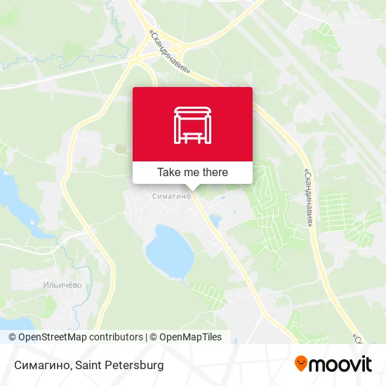 Симагино map