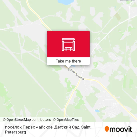 посёлок Первомайское, Детский Сад map