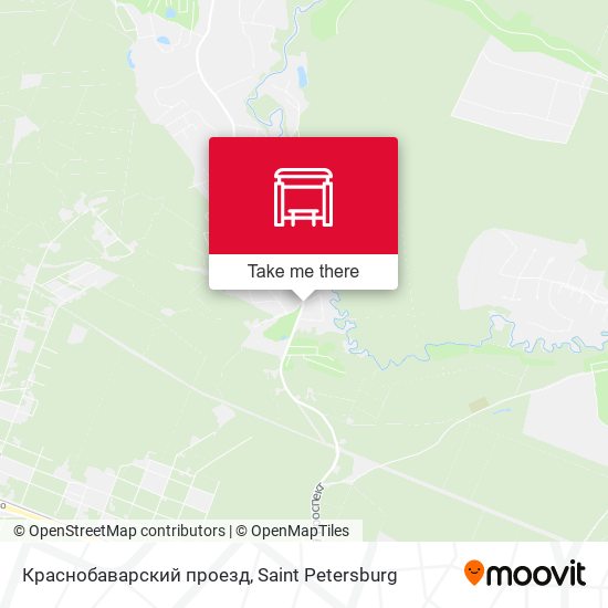 Краснобаварский проезд map