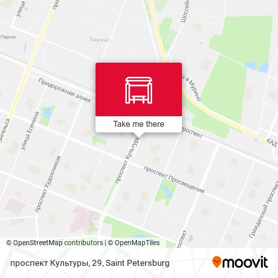 проспект Культуры, 29 map