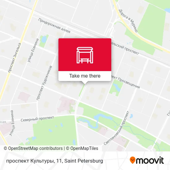 проспект Культуры, 11 map