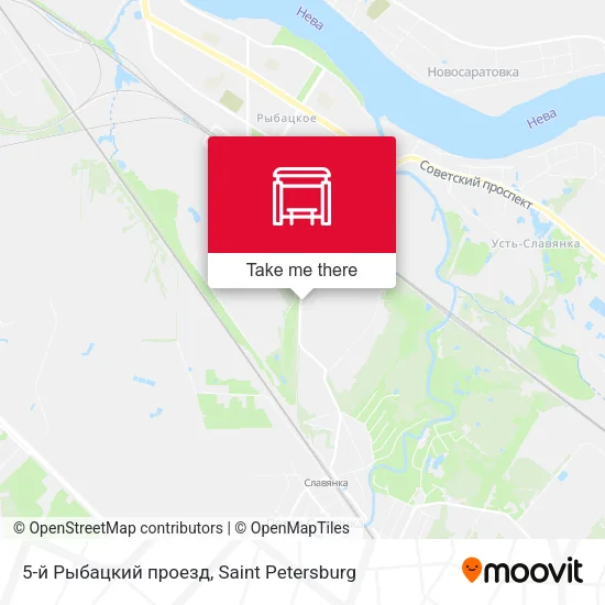 5-й Рыбацкий проезд map