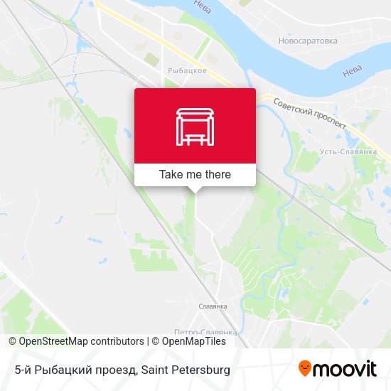 5-й Рыбацкий проезд map