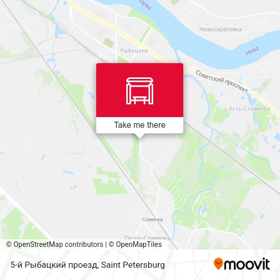 5-й Рыбацкий проезд map