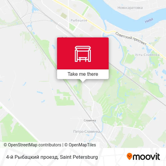 4-й Рыбацкий проезд map