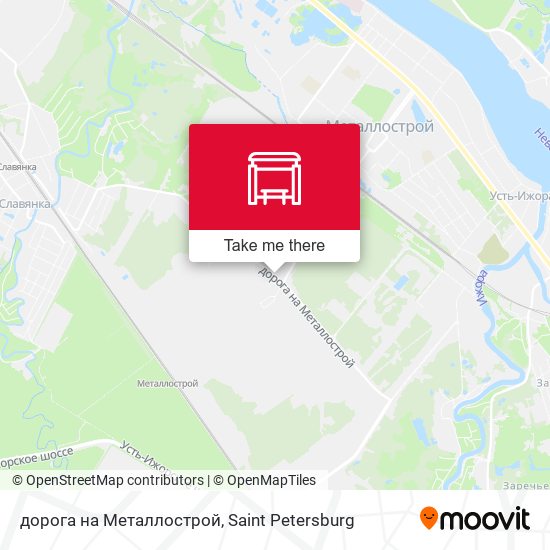дорога на Металлострой map
